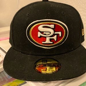I bought this 49ers hat about 4 months ago, I havent wore it once. Size is 7 1/8